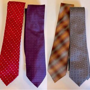 Bundle of 4 Ties